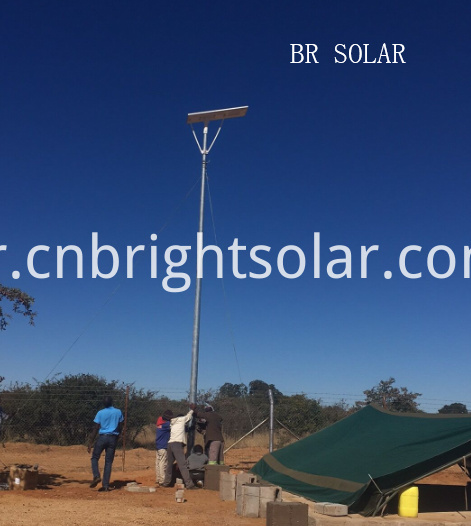 80W tout en un lampadaire solaire 80W All In One Solar Street Light